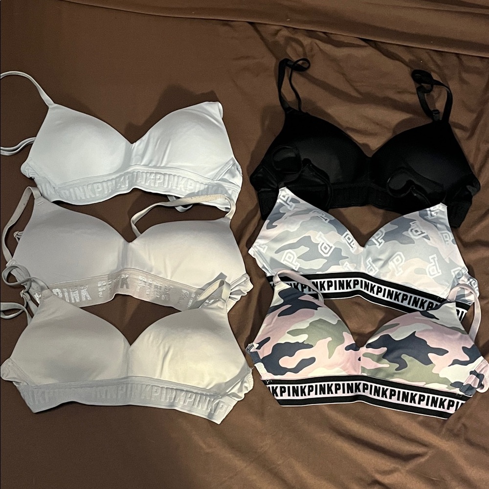 Lot of VS Pink Sporty Bras